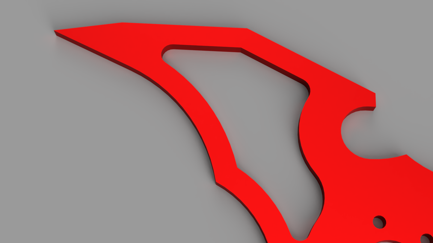 Shuriken Blade CAD Design (Mini Mulcher's Main Weapon!)