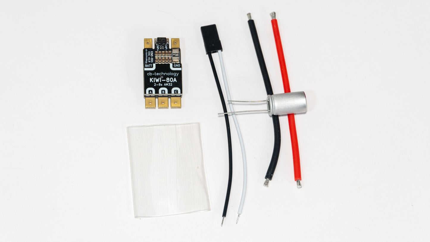 KIWI 80A AM32 Brushless ESC - Built for Combat (V1.0)