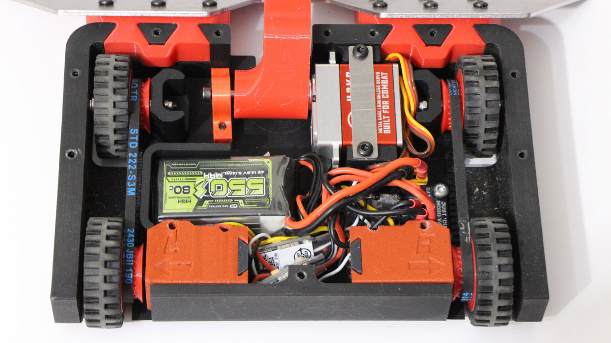 SSP 2.0 Combat Robot Kit brushless inside
