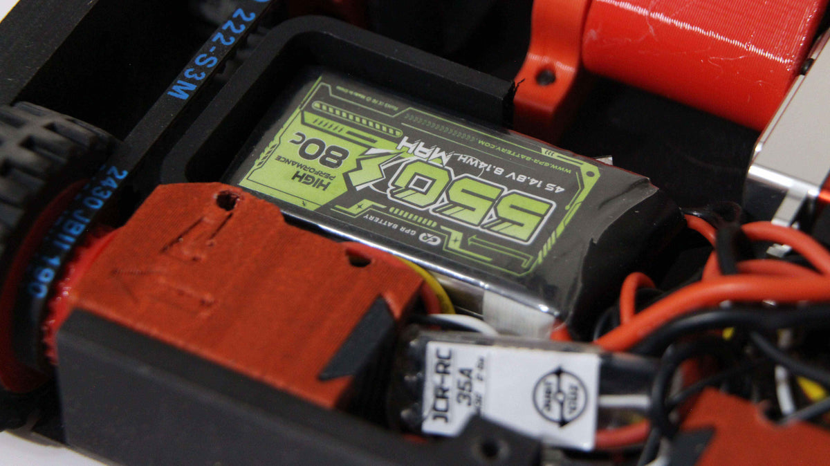 SSP 2.0 Combat Robot Kit Battery closeup