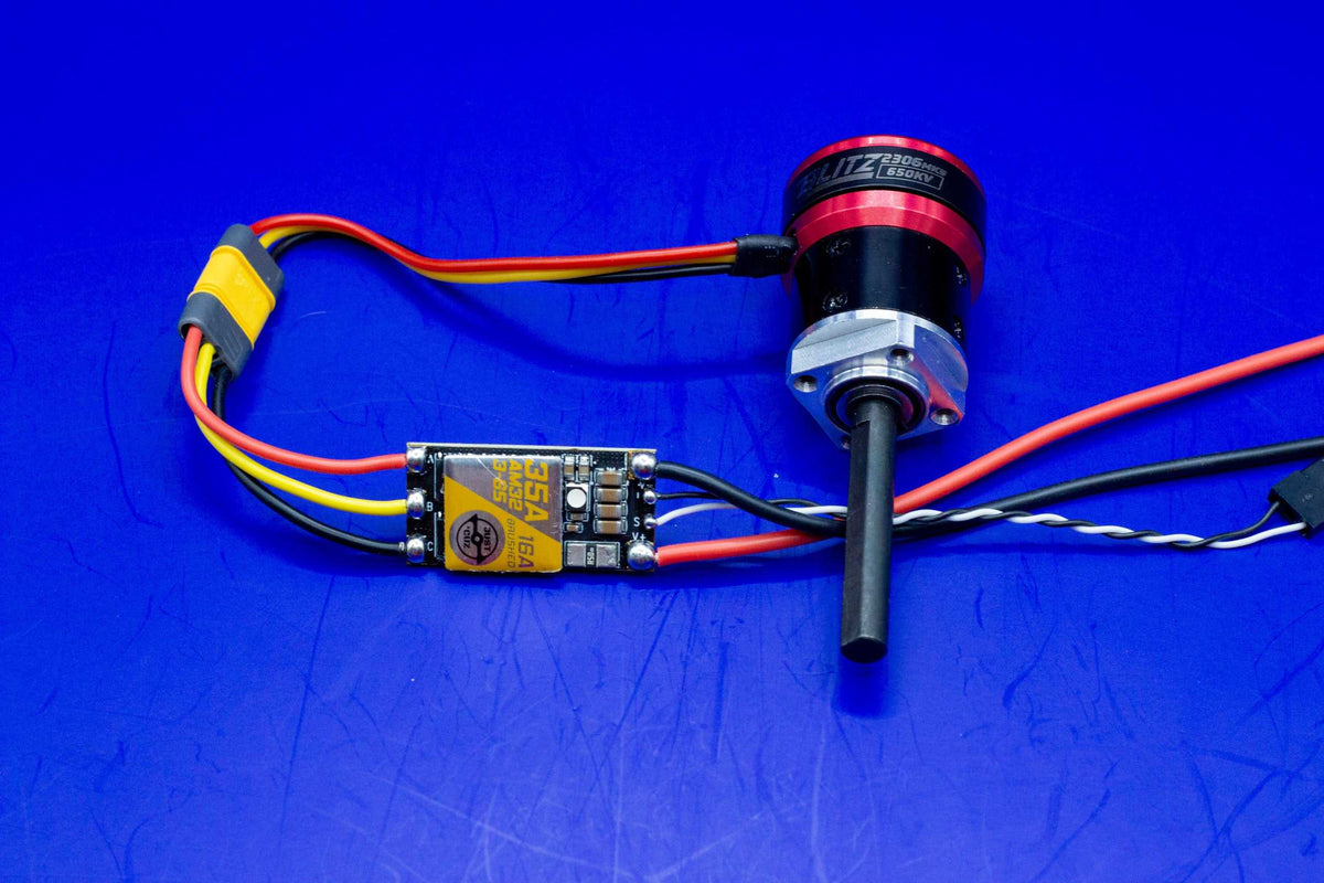 Blitz Pro 2306 - Brushless Bulletproof 24mm Gearmotors