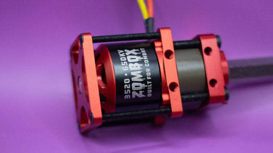 ZomBox - 30lb/12lb 5.8:1 Gearbox & Custom 3520 Motor