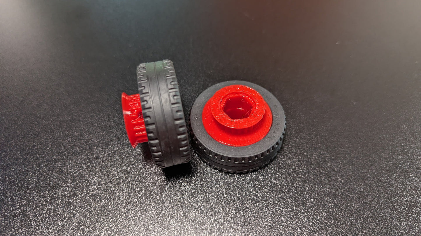 SSP Wheels with Integrated Pulleys