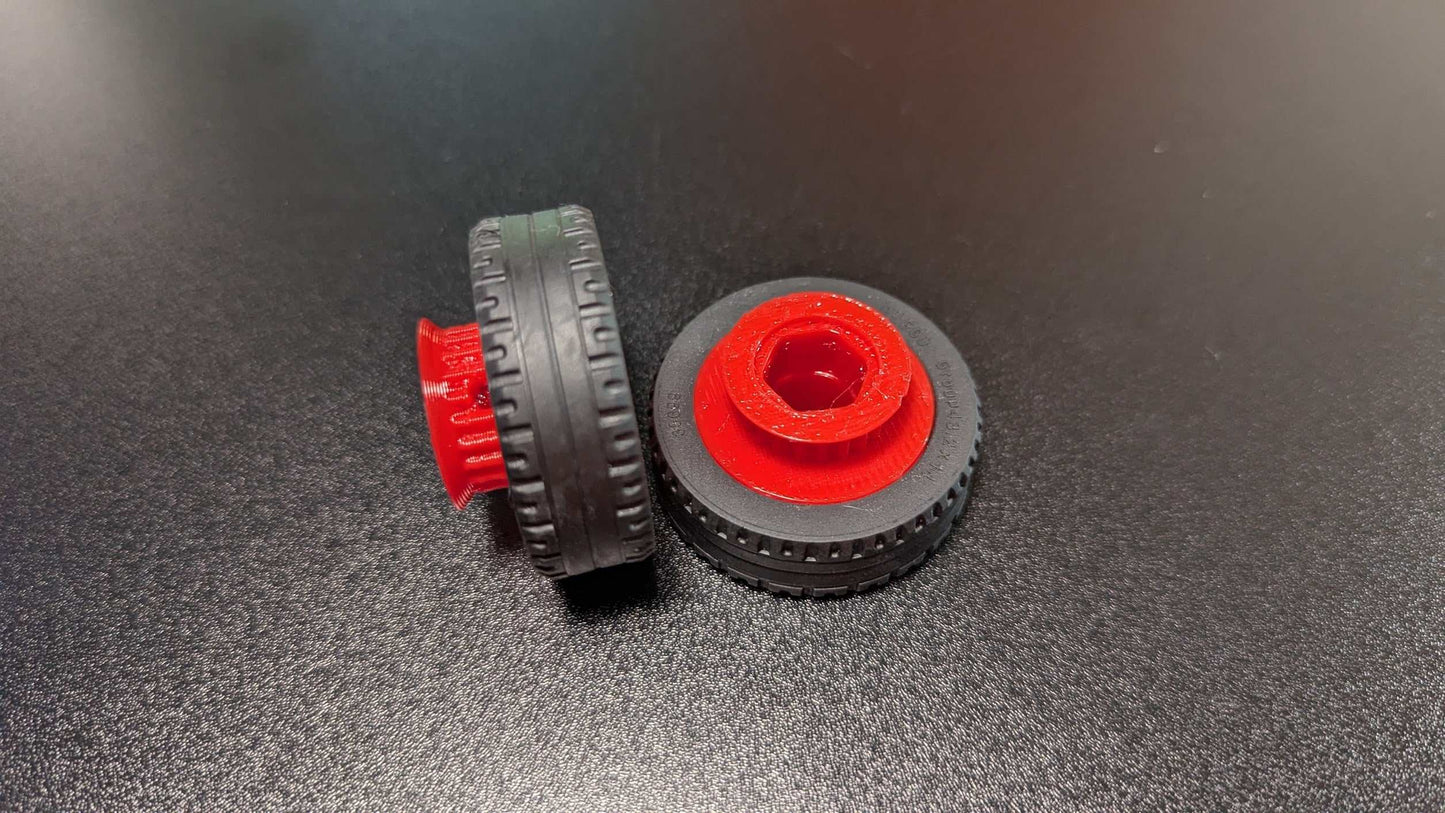 SSP Wheels with Integrated Pulleys