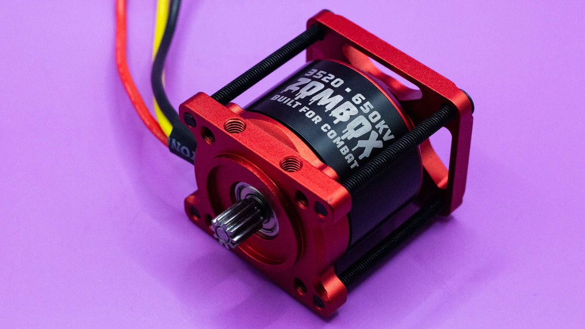 ZomBox - 30lb/12lb 5.8:1 Gearbox & Custom 3520 Motor