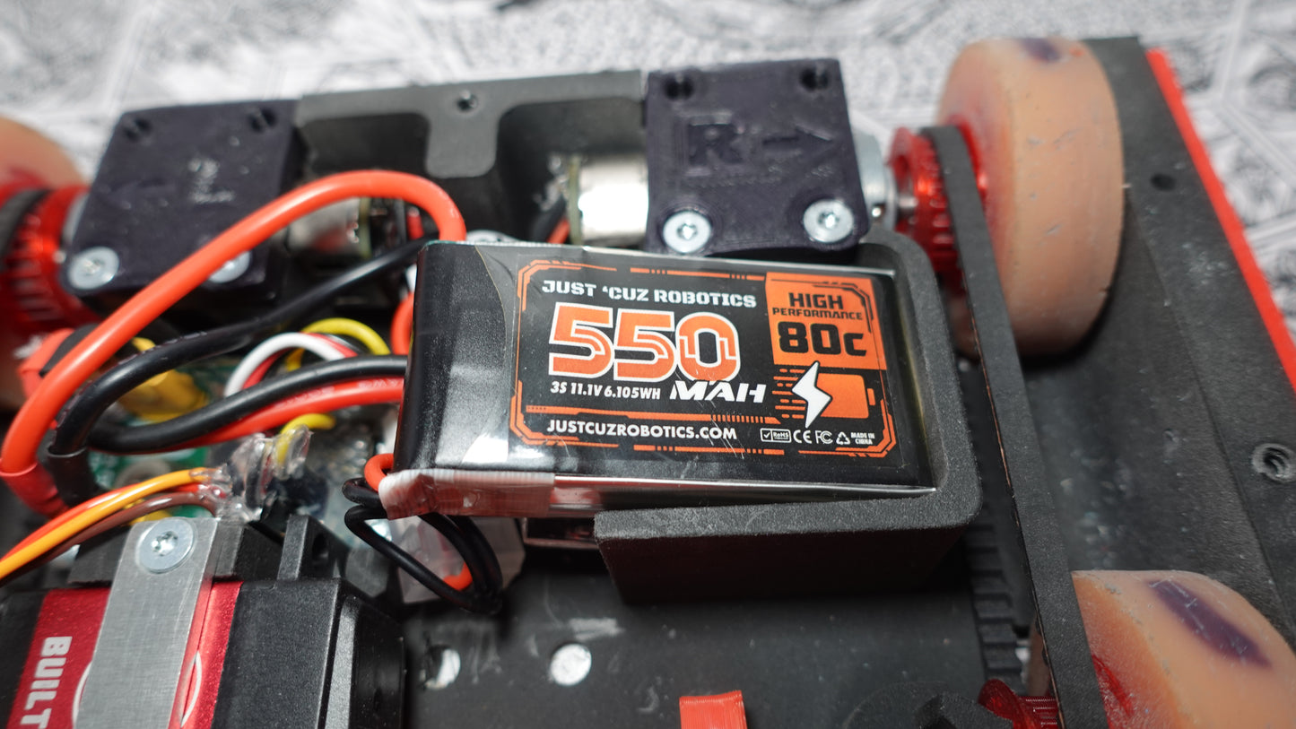 3S 11.1V 550mAh High Performance LiPo Battery