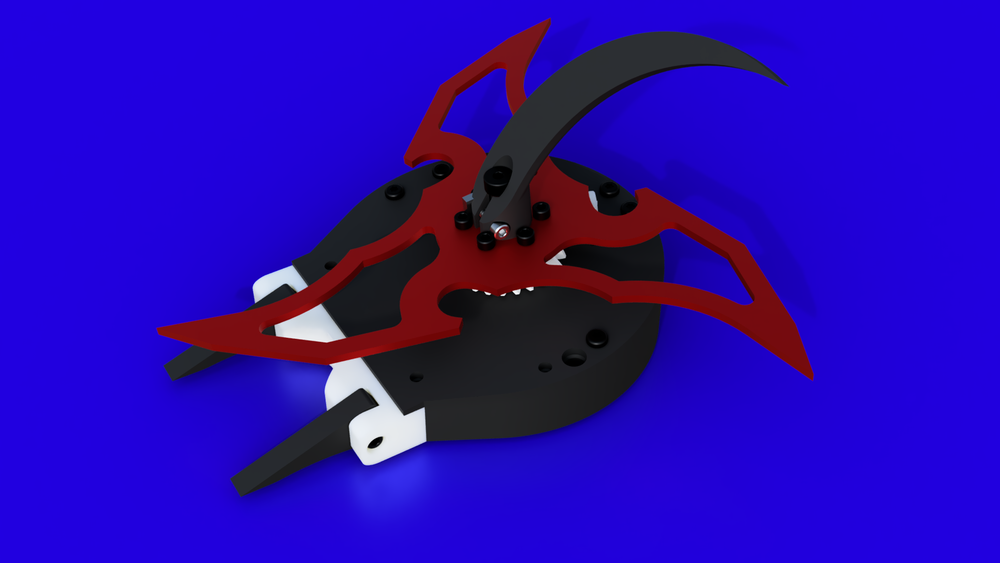 Shuriken Blade CAD Design (Mini Mulcher's Main Weapon!)