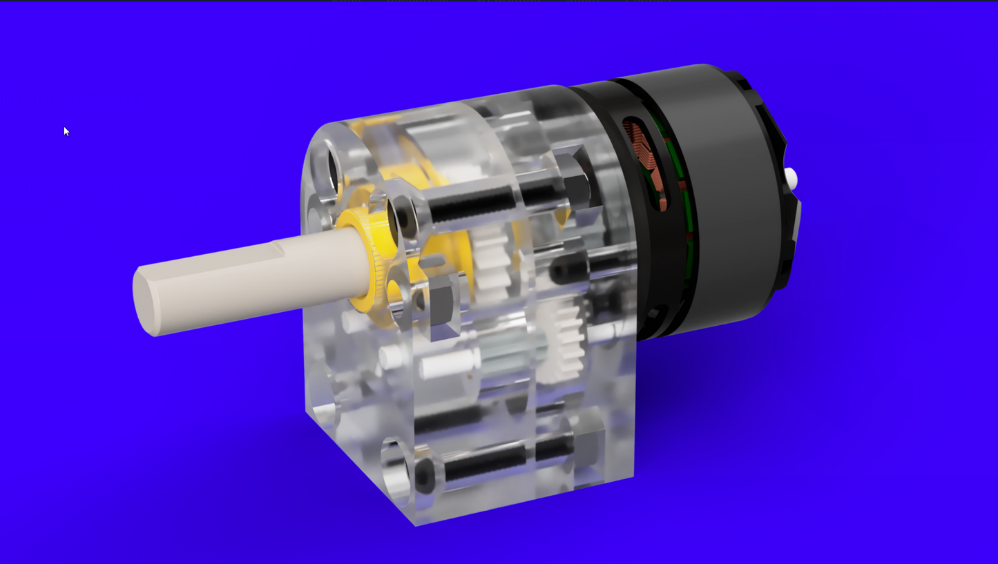 Beetleweight Brushless Gearbox CAD Design