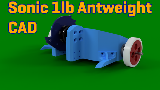 Sonic V1.0 Full CAD Assembly (Winner of Maker Battle April 2024)