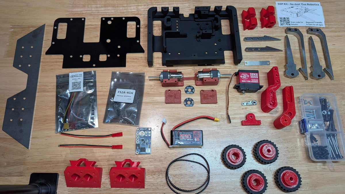 SSP 2.0 Combat Robot Kit - all parts included