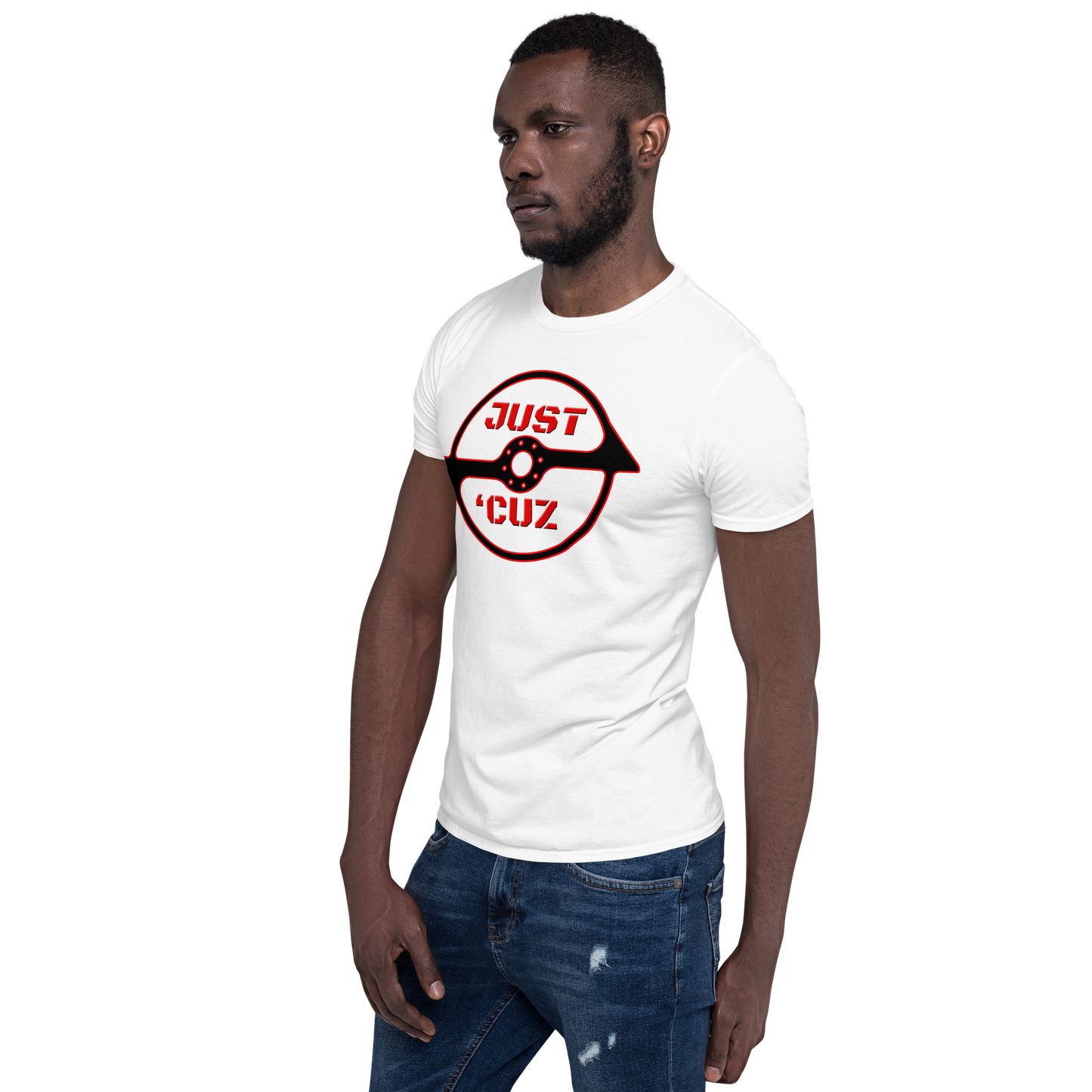 Logo Black or White Short-Sleeve Unisex T-Shirt