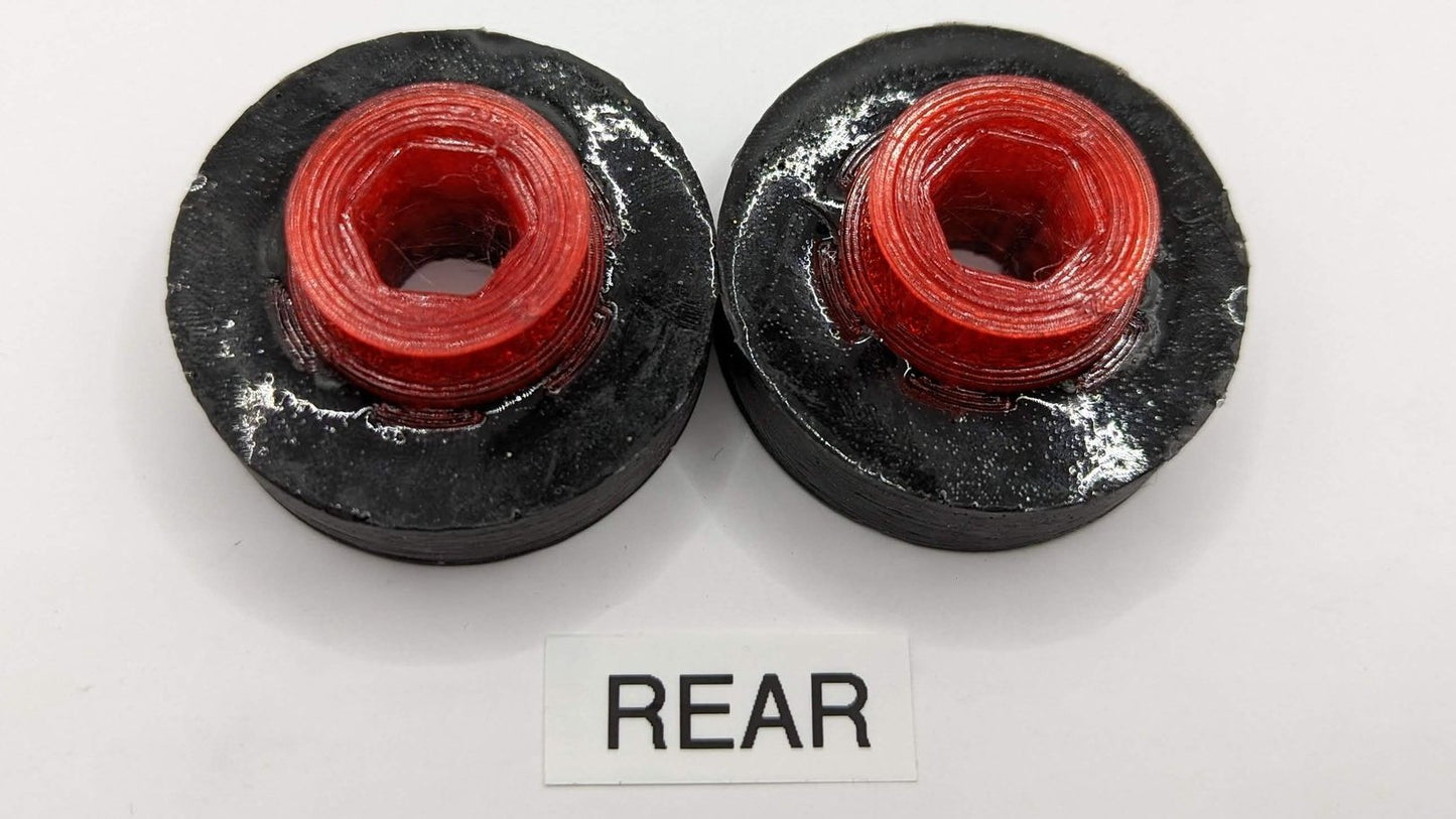 SSP Wheels: 1.75 x 0.5 inch with Integrated Pulleys