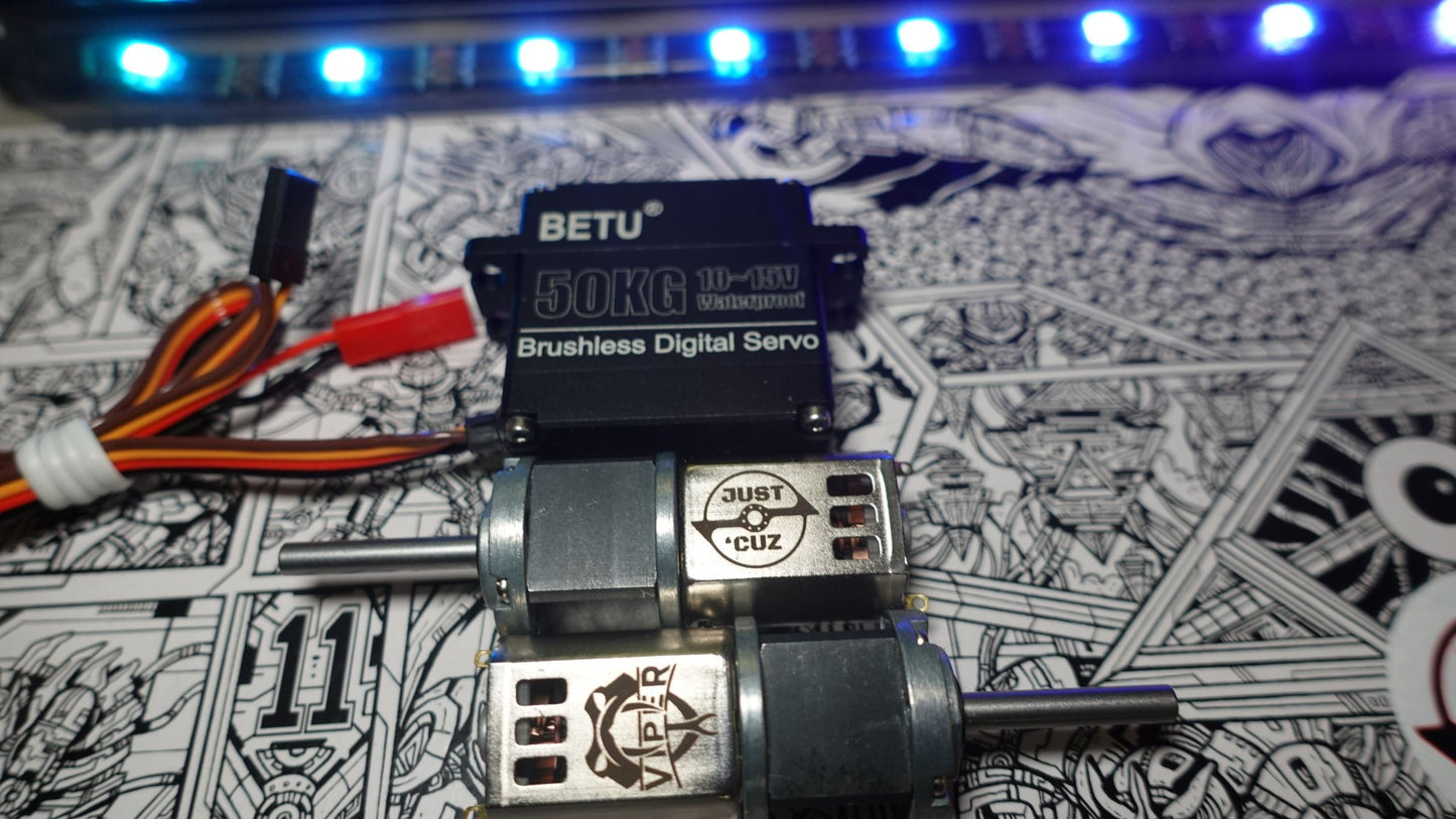 DartBox V2 HR (107:1): Ultra Torque, High Reduction Gearmotor