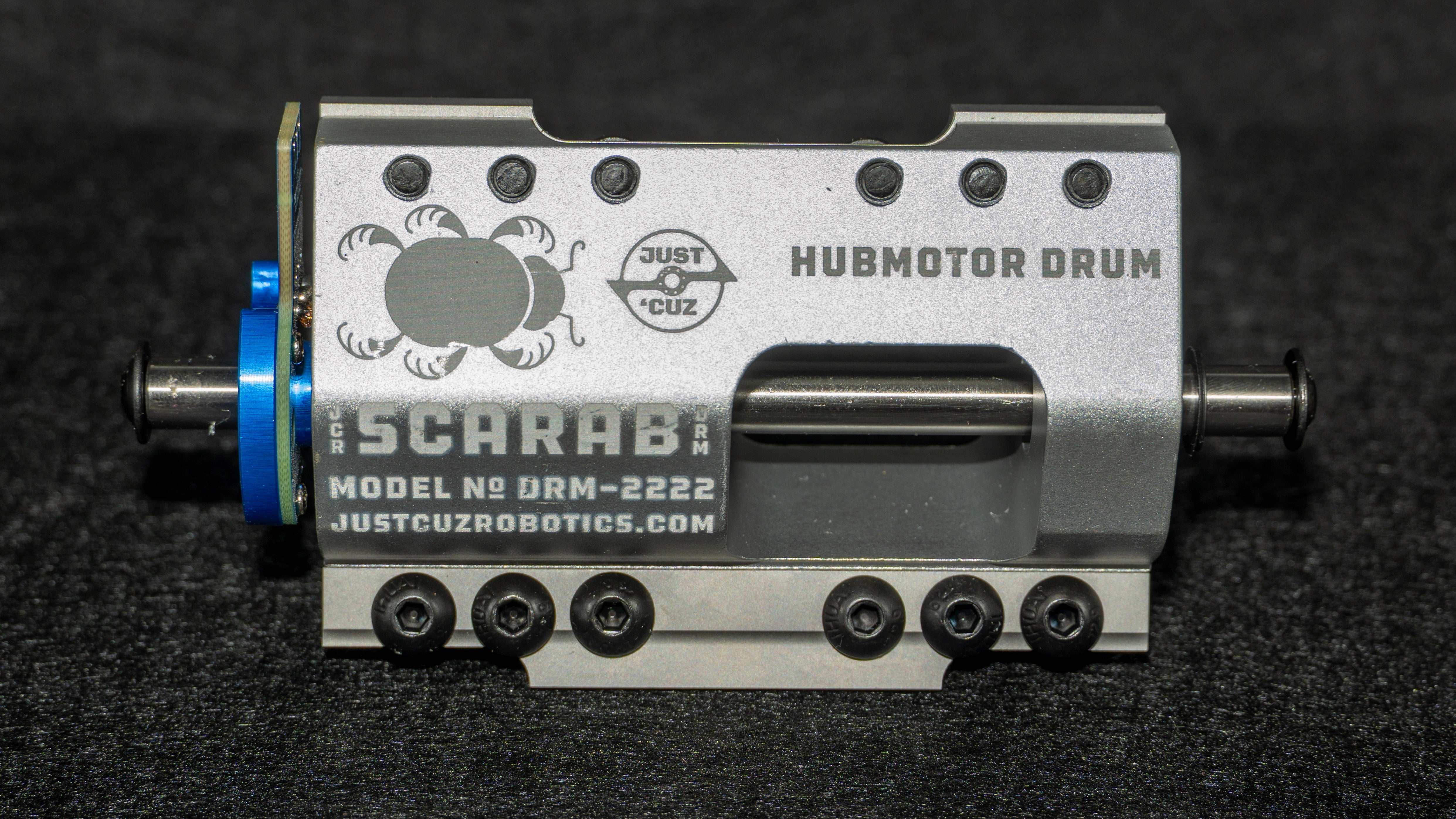 SCARAB Beetleweight Hubmotor Drum V1.11 – Just 'Cuz Robotics