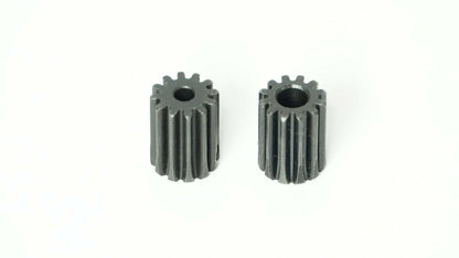 Pair of Gears: 12 Tooth, Mod 1, 4mm or 6mm Bore