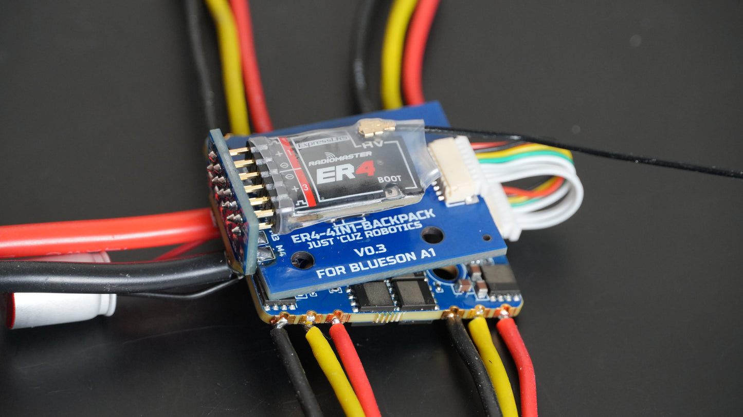 Blueson A1 Backpack - BEC Interface for Receiver (BETA V0.3)