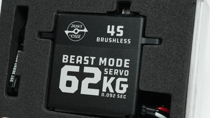 Beast Mode Servo - Super Fast 4S 62kg-cm True 200 Degree