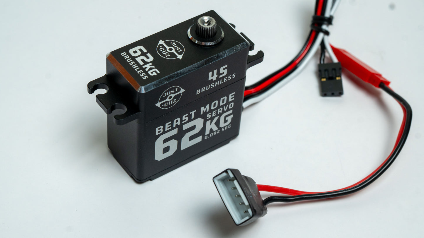 Beast Mode Servo - Super Fast 4S 62kg-cm True 270 Degree