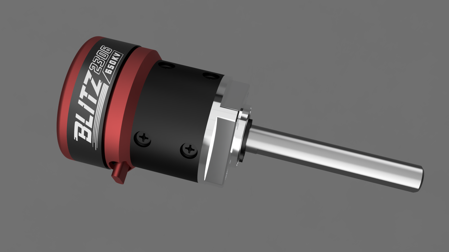 Blitz Pro 2306 - Brushless Bulletproof 24mm Gearmotors