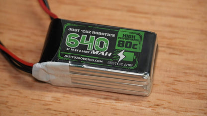 4S 14.8V 650mAh High Performance LiPo Battery