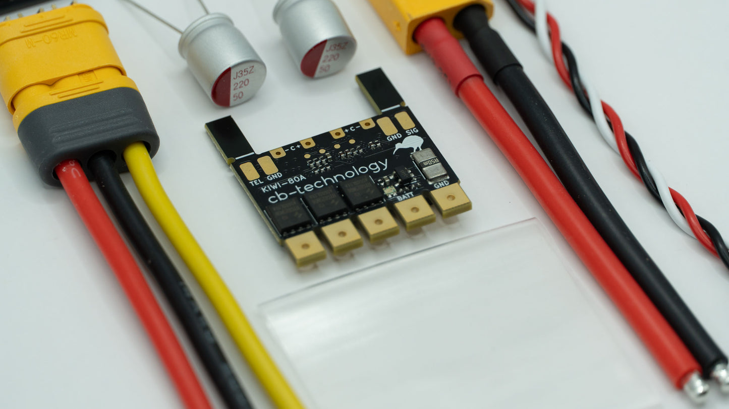 KIWI 80A AM32 Brushless ESC - Built for Combat (V2.0)
