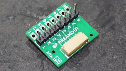JST 8pin 1mm Pitch Breakout Board - Easy Wiring for 4-in-1 ESCs