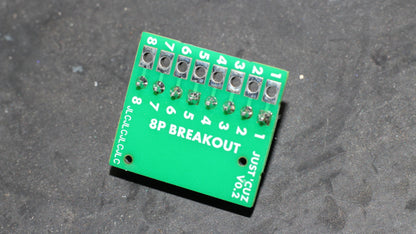 JST 8pin 1mm Pitch Breakout Board - Easy Wiring for 4-in-1 ESCs