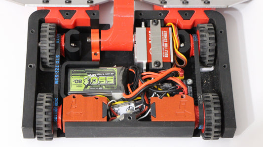 SSP 2.0 Combat Robot Kit brushless inside