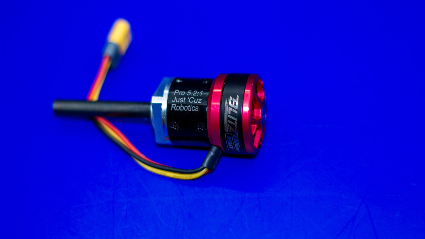 Blitz Pro 2306 - Brushless Bulletproof 24mm Gearmotors