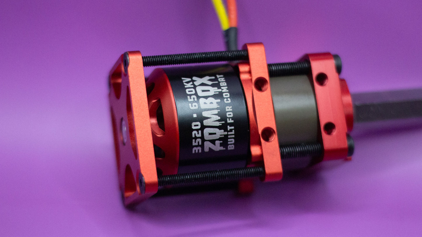 ZomBox - 30lb/12lb 5.8:1 Gearbox & Custom 3520 Motor
