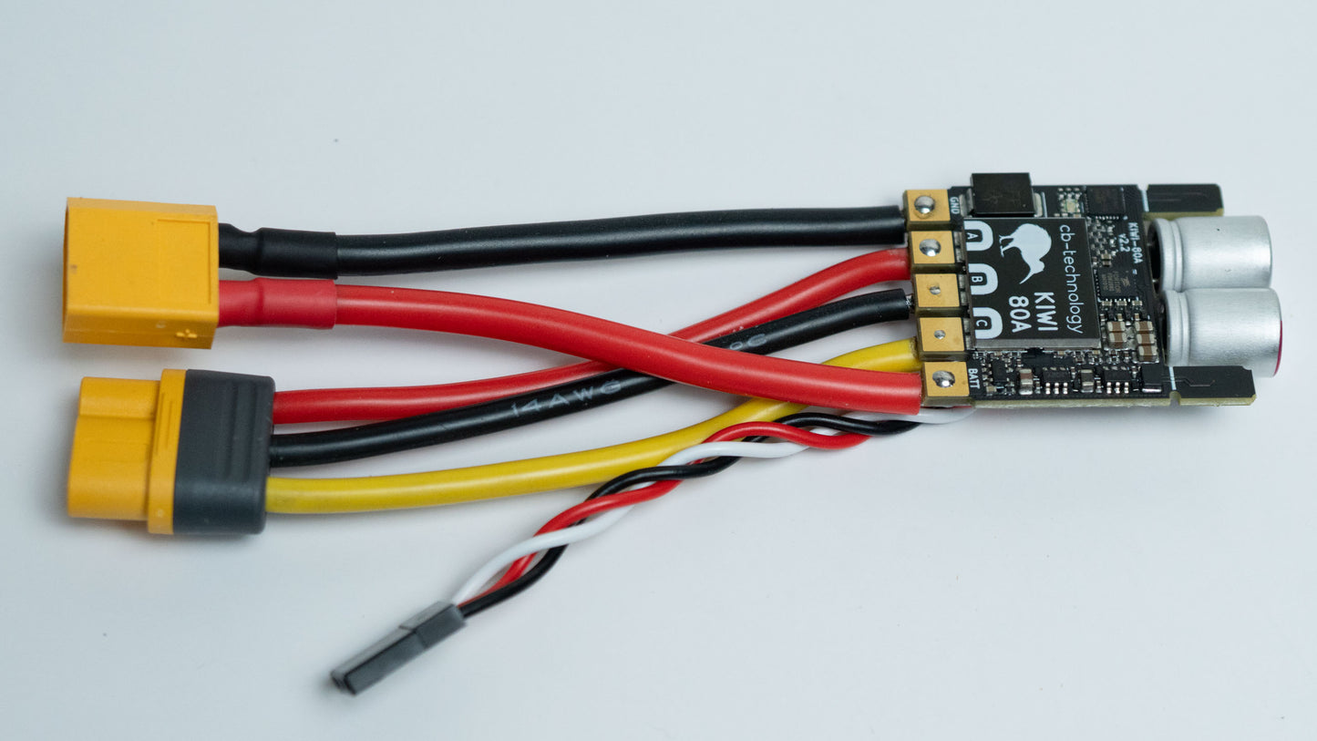 KIWI 80A AM32 Brushless ESC - Built for Combat (V2.2)