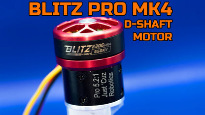 Blitz Pro 2306 - Brushless Bulletproof 24mm Gearmotors