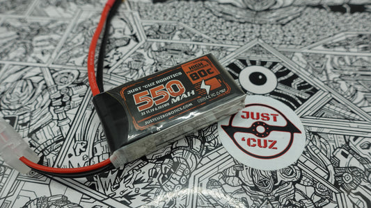 3S 11.1V 550mAh High Performance LiPo Battery