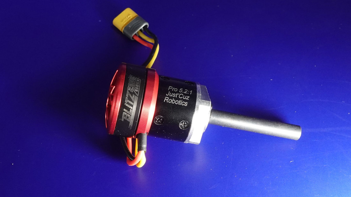 Blitz Pro 2306 - Brushless Bulletproof 24mm Gearmotors