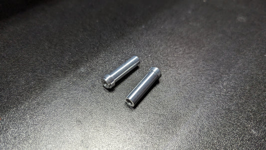 Aluminum 4mm ID, 1 inch Wheel Bushings (1 Pair)