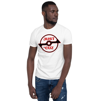 Logo Black or White Short-Sleeve Unisex T-Shirt