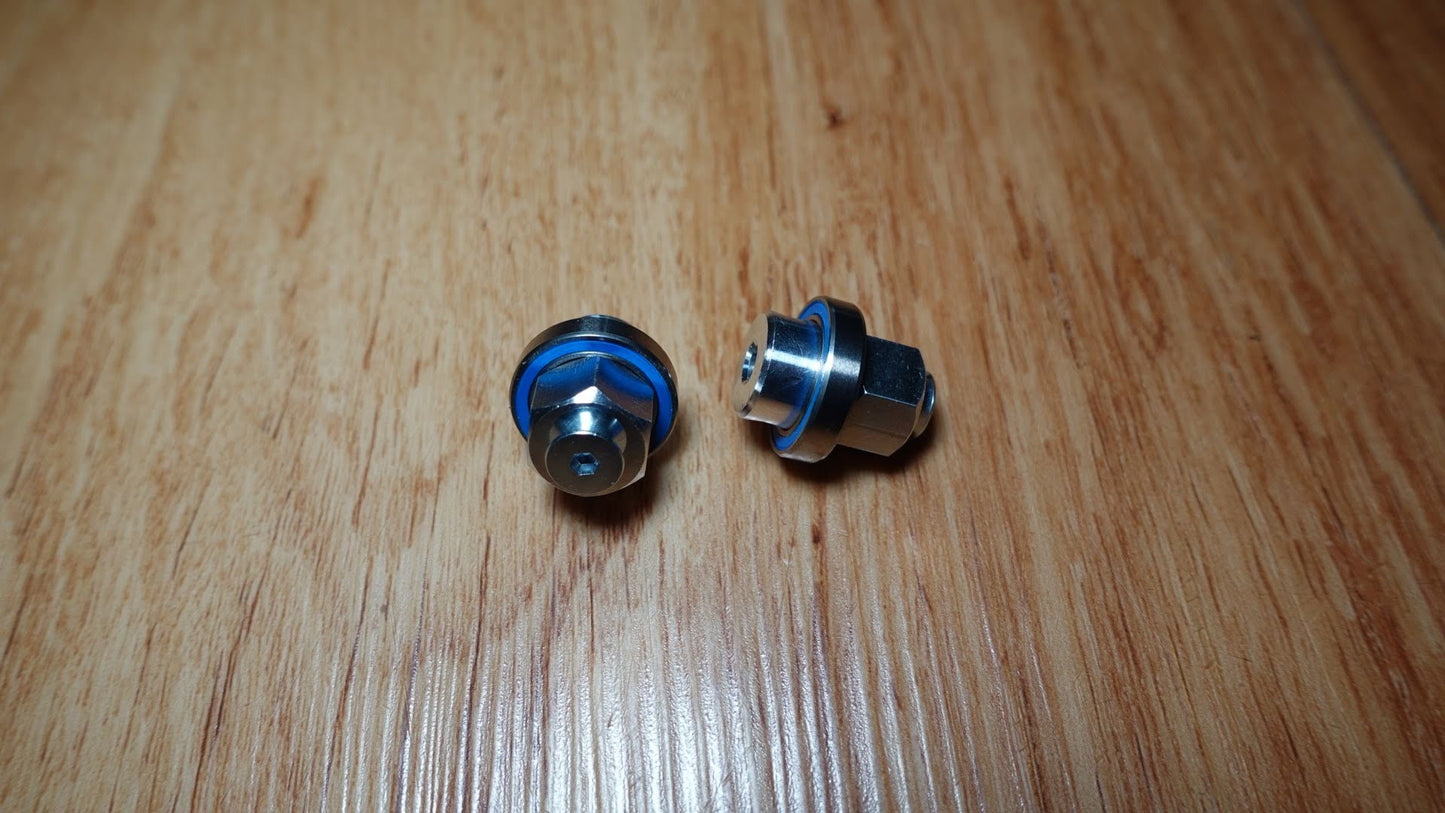 12mm Hex Hubs Pair, 4mm Bore (for DartBox & More)