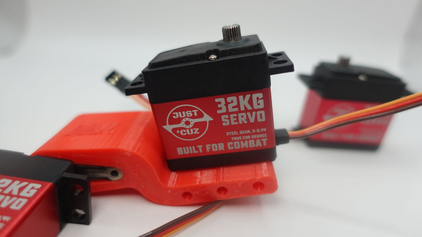 Combat Robot Servo - 32kg-cm True 200 Degree with Stall Protection