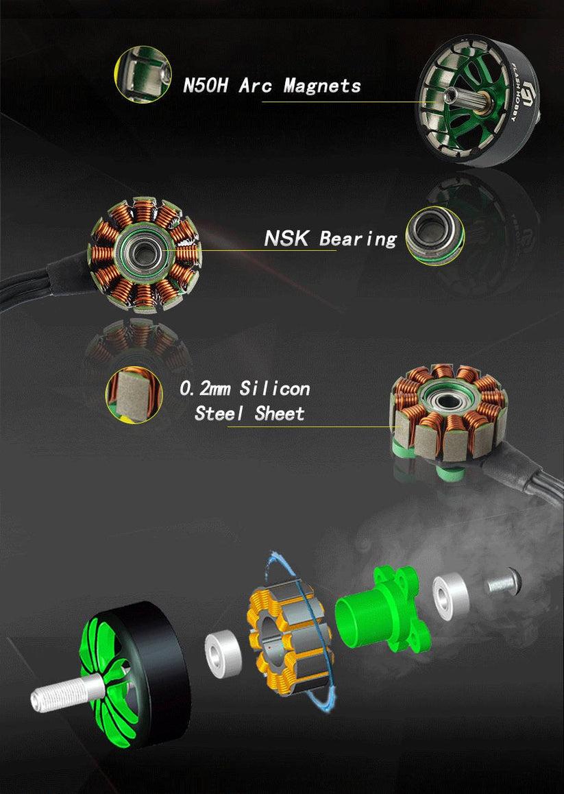 2306.5 1000kV Just 'Cuz Edition Brushless Motor Just 'Cuz Robotics