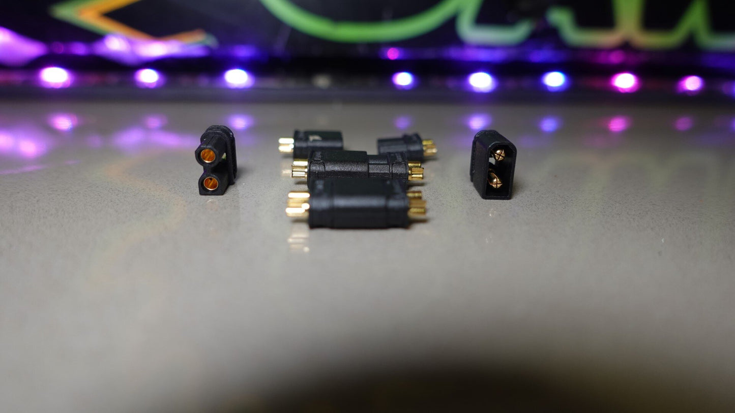 XT30U Connectors, 4 pairs - for PD Boards